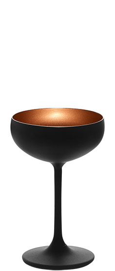 Coupe 23cl Élément Black &amp; Bronze - Set/6