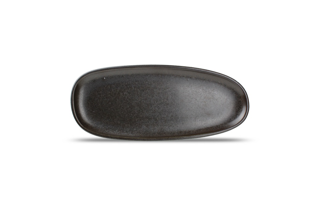Assiette 34cm Black Ceres