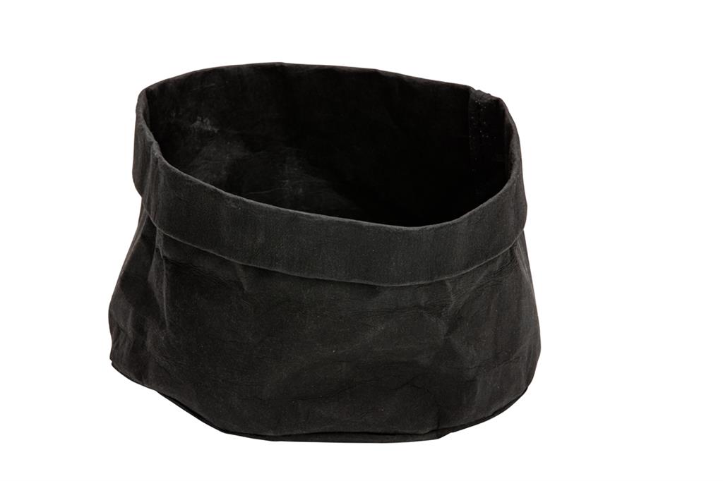 Corbeille Ø18cm Kraft Noir
