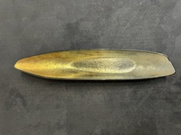 [VEMI-M08-B62] Assiette 32x6,5cm Ria Gold