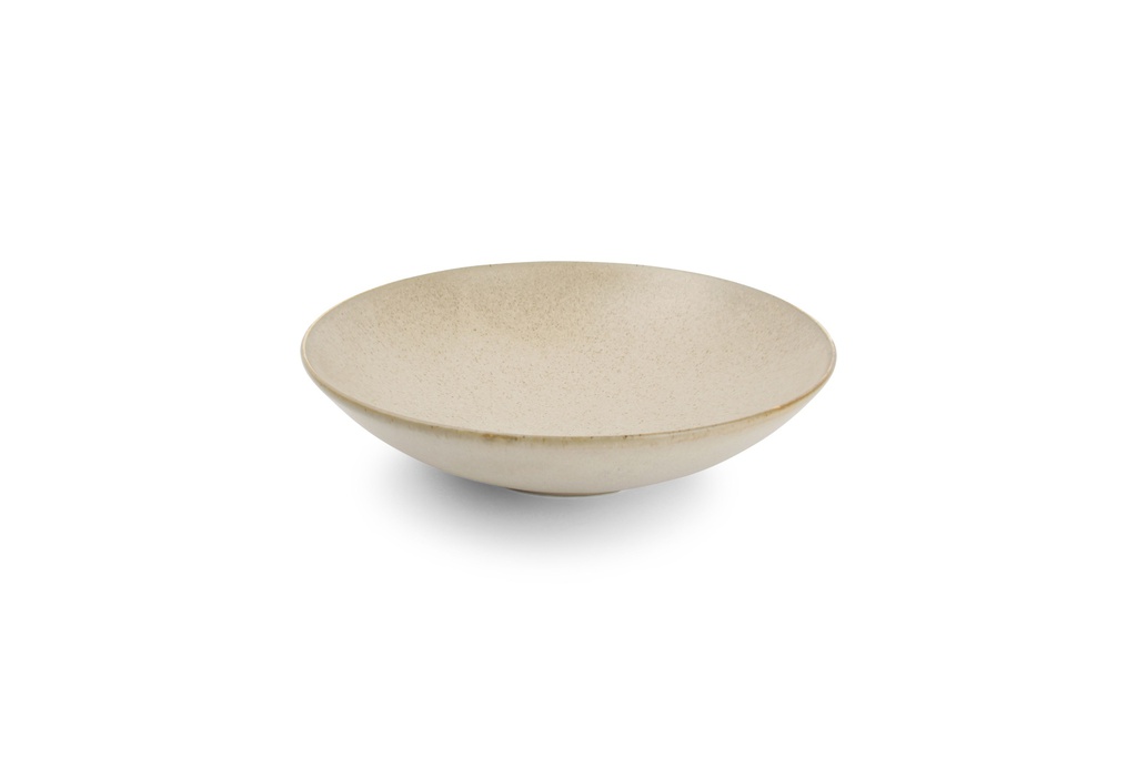 Assiette creuse Ø21xH5cm Cirro Beige