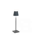 Lampe de table Ø7xH27cm Dark Grey Poldina