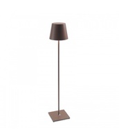 [VELD0360R3] Lampe de sol Ø28xH70-150cm Copper Poldina