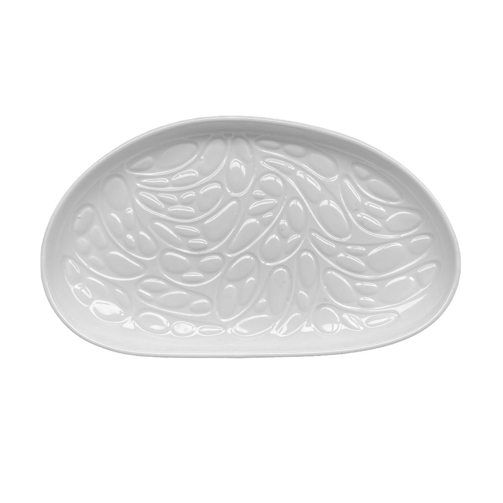 Assiette ovale 26x15H2,5cm Rex Gloss