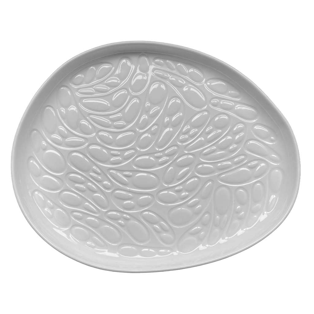 Assiette ovale 29,5x24H2,5cm Rex Gloss