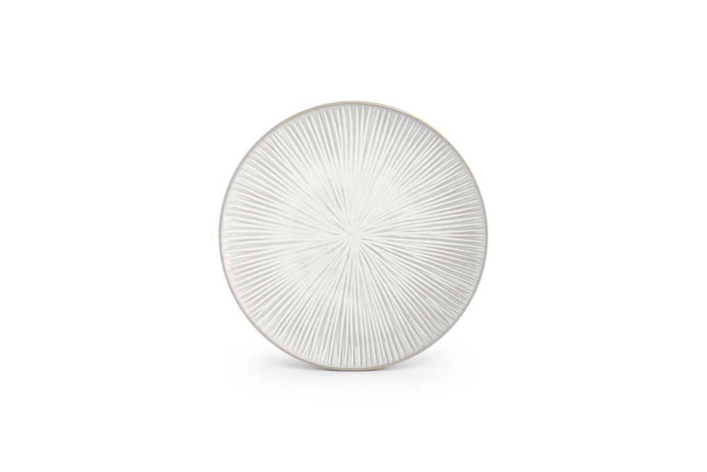 Bord Ø25,5cm Halo White