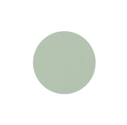 [VE937225] Sous-verre Ø10cm Vert Nappa - Set/4