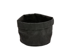 [VE131315BL] Corbeille Ø13cm Kraft Noir