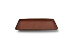 [VE606704] Plat à servir 29x13xH2,5cm Red Tapa