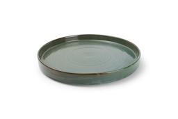 [VE604304] Assiette Ø28,5xH3,5cm Green Munduk