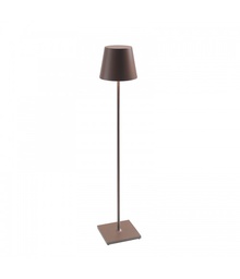 [VELD0360R3] Lampe de sol Ø28xH70-150cm Copper Poldina