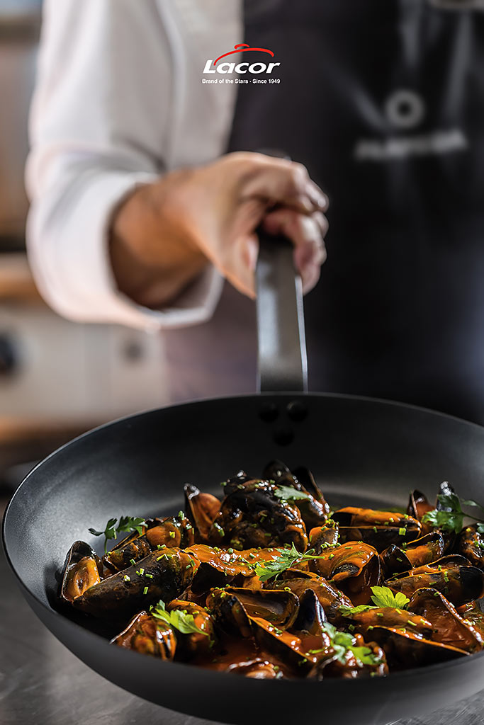 Poêle à poisson antiadhésive Robust 36cm | Val-Enza | Lacor