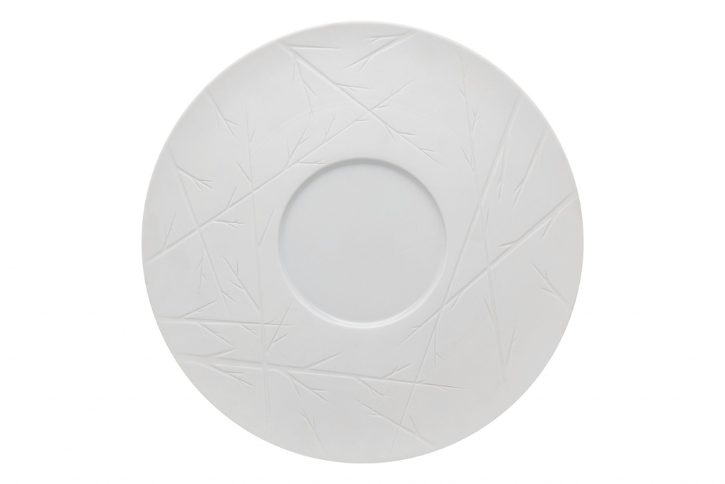 Assiette ailée Ø33cm Natura Mat