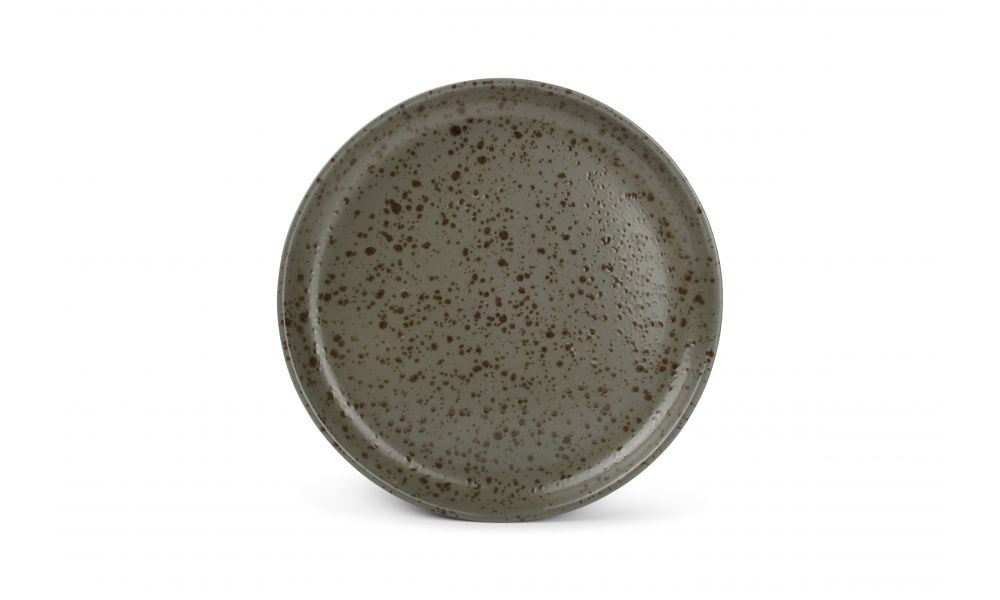Assiette Ø26m Vert Forno