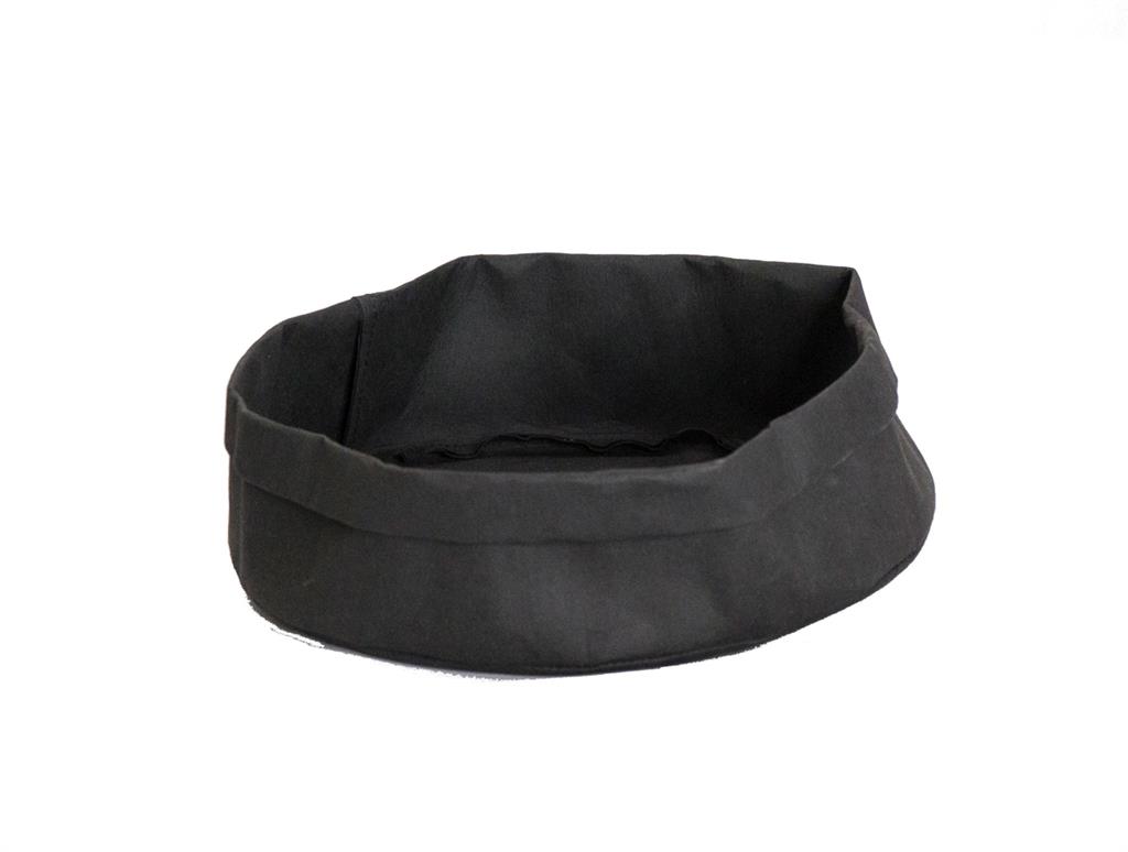 Corbeille Ø27cm Kraft Noir