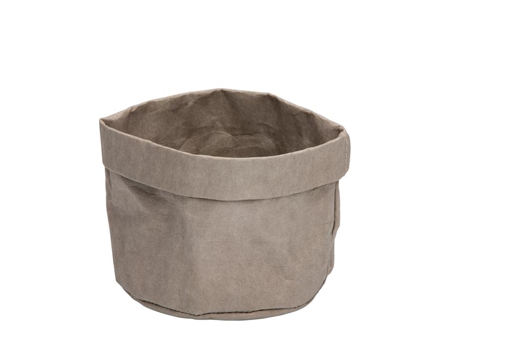Corbeille Ø13cm Kraft Gris