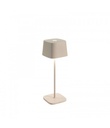 Lampe de table Ø10xH29cm Sable Ofelia