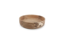 [VE764009] Plat Ø26xH6cm Wood Fuente