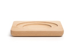 [VE7790] Support en bois oval Ø20x14xH2,5cm Sala
