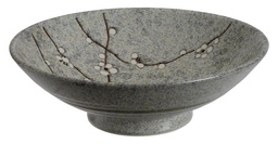 [VE16622] Bol Ø21xH9cm Grey Soshun