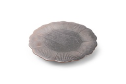 [VE783631] Assiette Ø29cm Bronze Floret